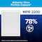 3M Filtrete 20 in. W X 20 in. H X 1 in. D Polypropylene 13 MERV Pleated Allergen Air Filter 1 pk EA02DC-6 - alternate 4